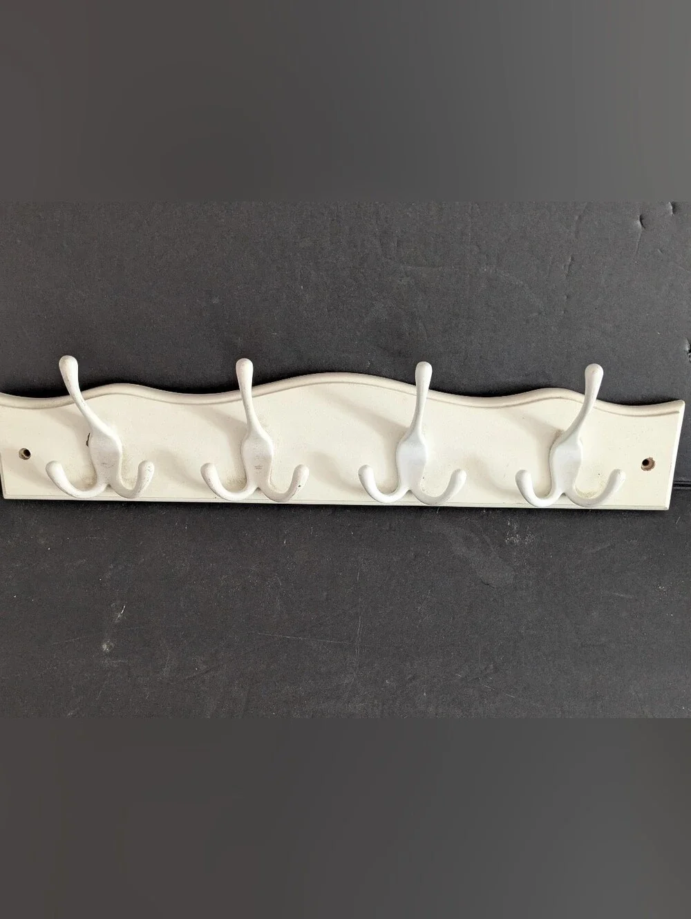 Shelves Wall Decor Rack White Wall Mounted Bundle Two 18 x 3.5